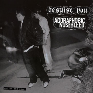 AGORAPHOBIC NOSEBLEED / DESPISE YOU And On And On LP BLOODRED [VINYL 12"]